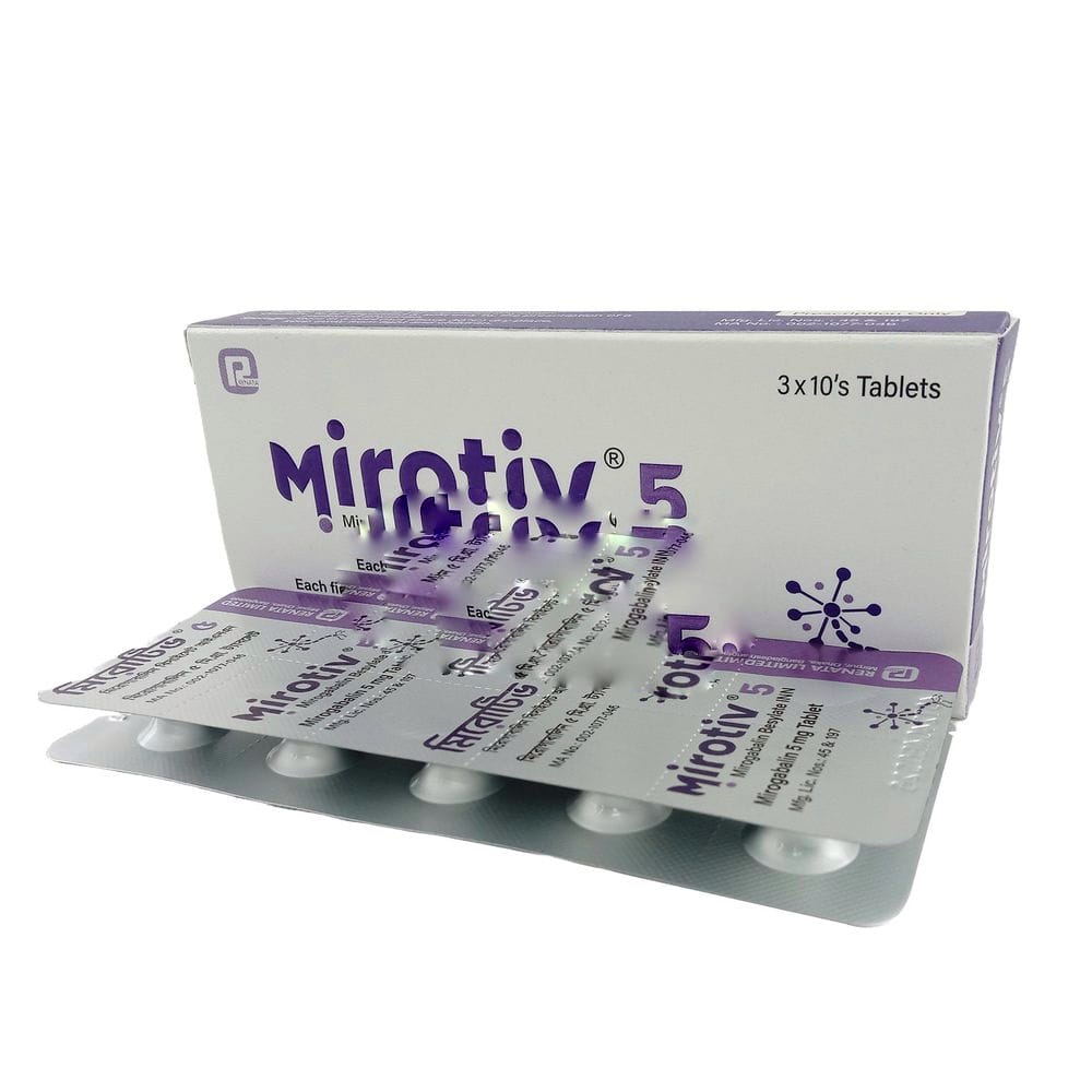 Tablet Mirotiv 5mg (30pcs)